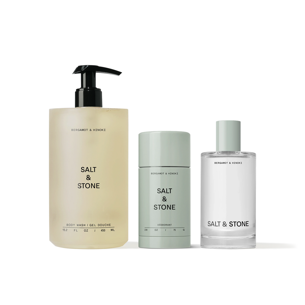Best Sellers Set — Bergamot & Hinoki / 15.2 FL OZ / 450 mL