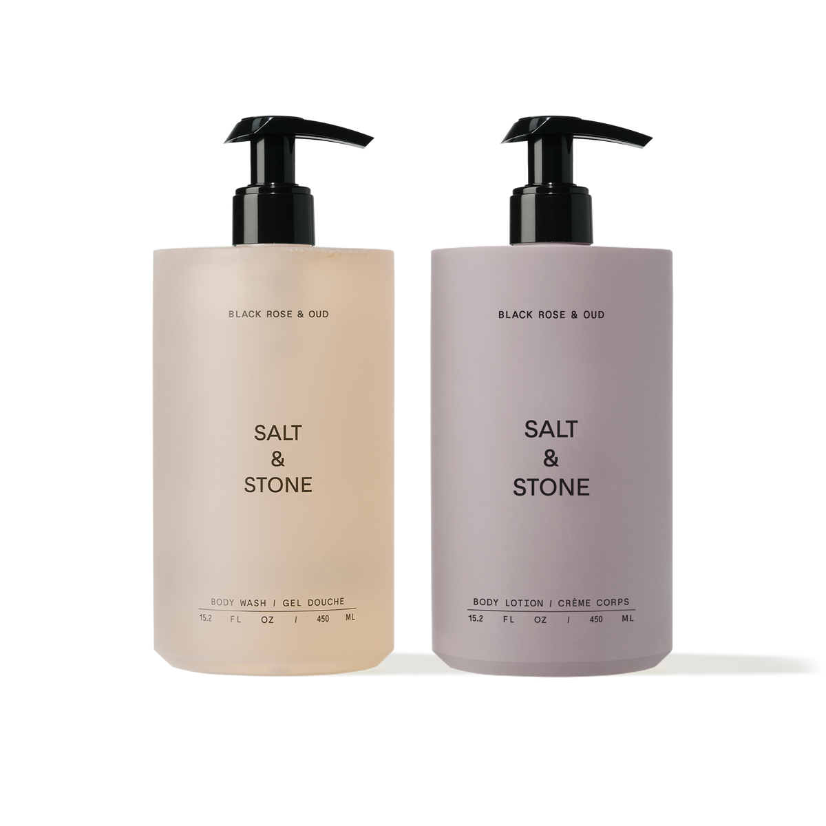 Deluxe Body Duo — Black Rose & Oud / 450mL