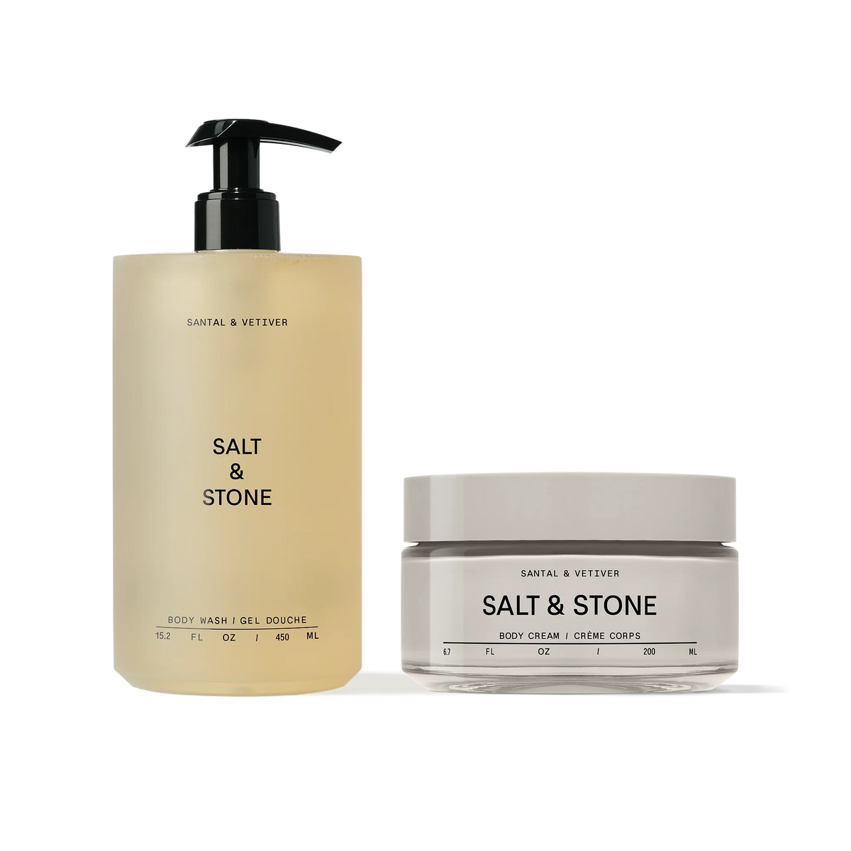 The Soft Skin Duo — Santal & Vetiver / 15.2 FL OZ / 450 ML